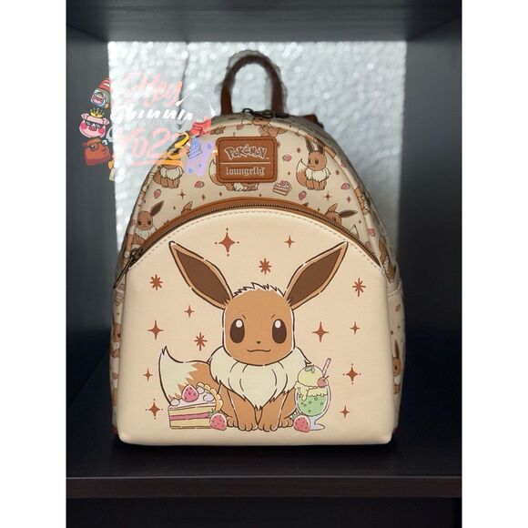 Loungefly Pokemon Eevee Desserts Mini Backpack - Picture 1 of 8